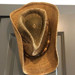 Ladies fun and casual beach cowboy style hat